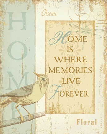 Framed Secret Garden III Print