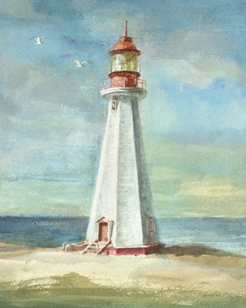 Framed Lighthouse III Print