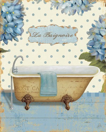 Framed Thinking of You Bath II Print