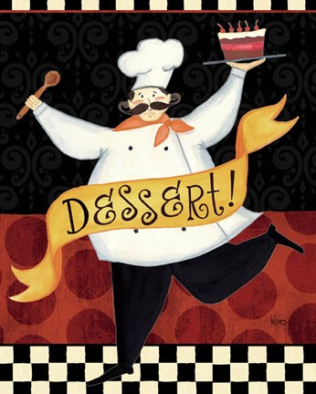 Framed Bon Appetit II Print