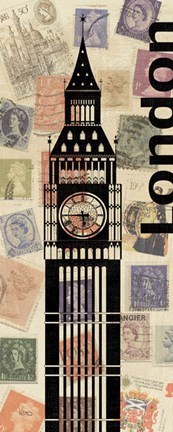 Framed Via Mail II Print