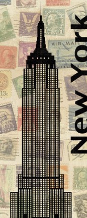 Framed Via Mail III Print