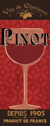 Framed Red Label IV Print