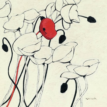 Framed Filament de Vie I Print