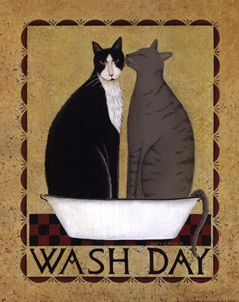 Framed Wash Day Print