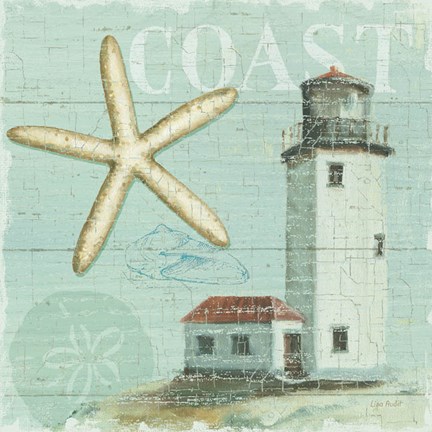 Framed Beach House II Print