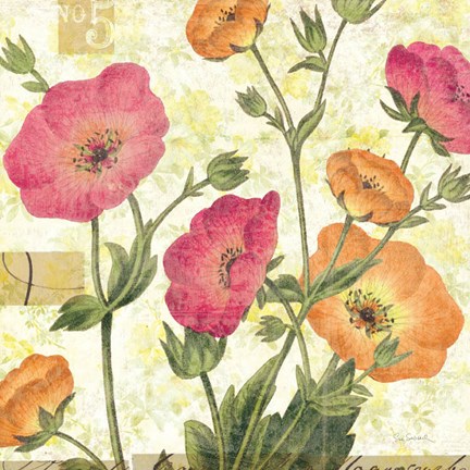 Framed Reminiscence II Print