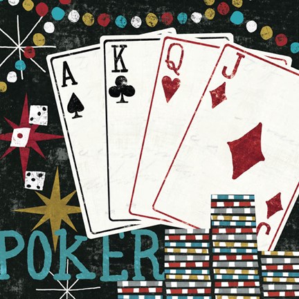 Framed Vegas - Cards Print