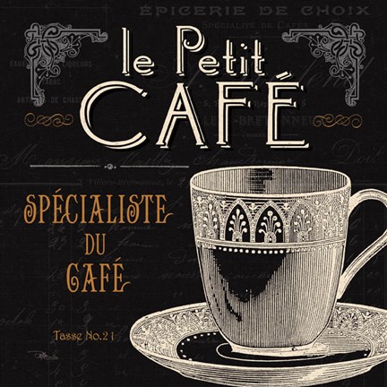 Framed Flavors of France II Print