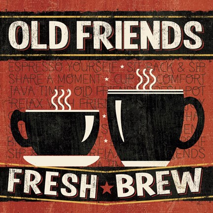 Framed Coffee Roasters IV Print