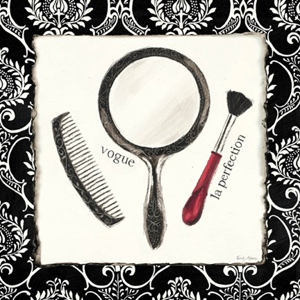 Framed Cosmetique IV Print