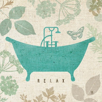 Framed Forest Bath II Print