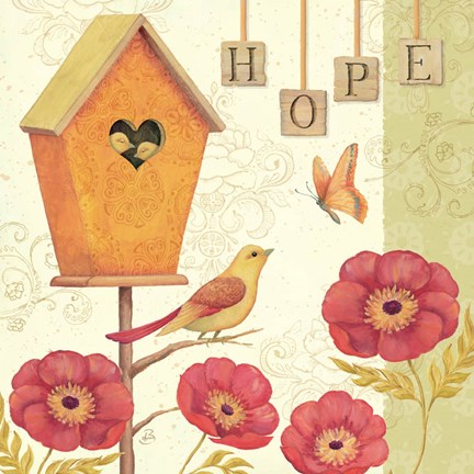 Framed Welcome Home III Print