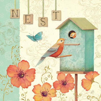 Framed Welcome Home IV Print