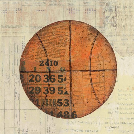 Framed Play Ball IV Print