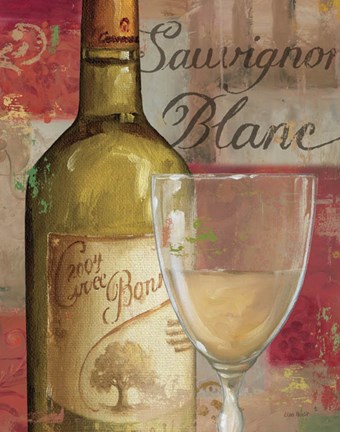 Framed Vin Abstrait II Print