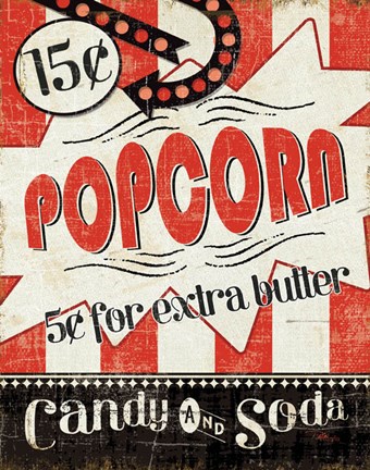 Framed Movie Night II Print