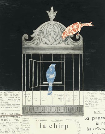 Framed La Chirp Print