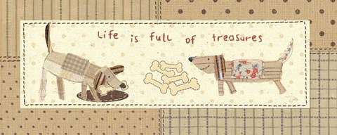 Framed Walk in the Park II Print