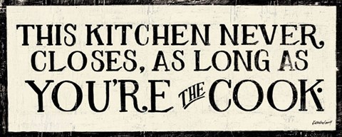 Framed You&#39;re the Cook Print