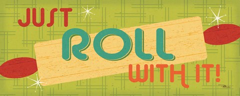 Framed Kitchen It! X Print