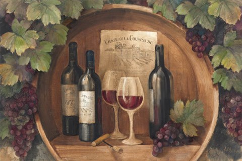 Framed At the Winery Print