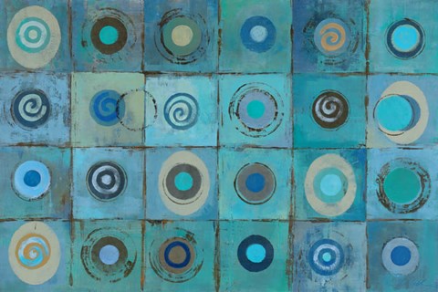 Framed Underwater Mosaic Print