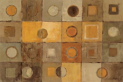 Framed Sunlit Patio Print