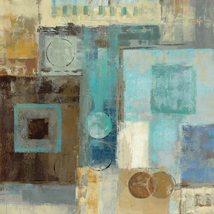 Framed Archway Square I Crop Print