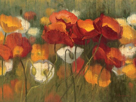 Framed Power of Red II Print