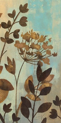 Framed Enchanted Garden II Print