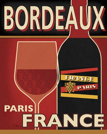 Framed Bordeaux Print