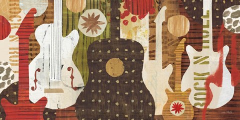 Framed Rock and Roll Fantasy Print