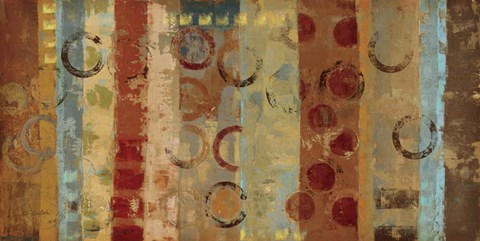 Framed Eastern Magic Carpet Print