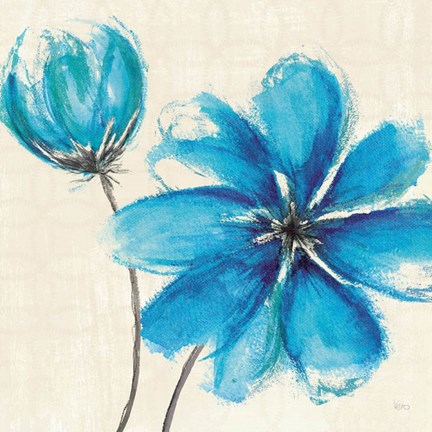 Framed Azure IV Print