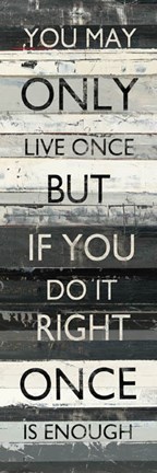 Framed Zephyr Quote I Print