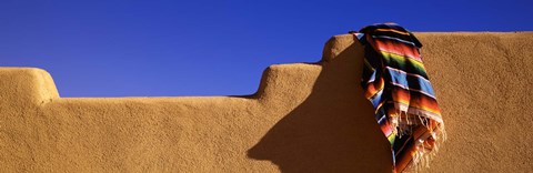 Framed Blanket Lying On The Wall Print
