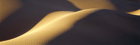 Framed Sand Dunes at Stovepipe Wells, Death Valley, California Print