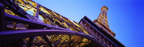 Framed Las Vegas Replica Eiffel Tower, Las Vegas, Nevada Print