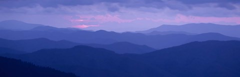 Framed Dawn Great Smoky Mountains National Park NC Print