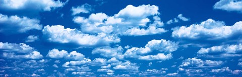 Framed Clouds Marion County IL Print