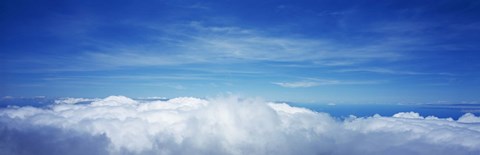 Framed Cloudscape, Maui, Hawaii, USA Print