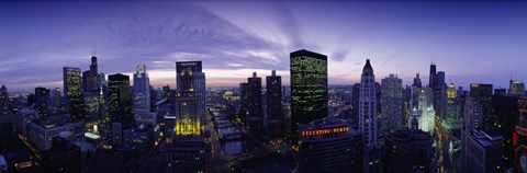 Framed Skyscrapers, Chicago, Illinois, USA Print