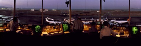 Framed San Francisco Intl Airport Control Tower San Francisco CA Print