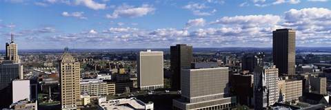 Framed USA, New York, Buffalo Print