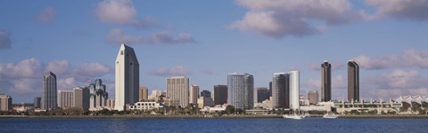 Framed Buildings in San Diego, California Print
