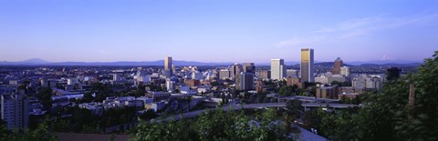 Framed Portland OR USA Print