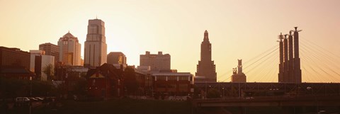 Framed Kansas City, Missouri, USA Print