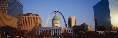 Framed Buildings in St. Louis MO Print