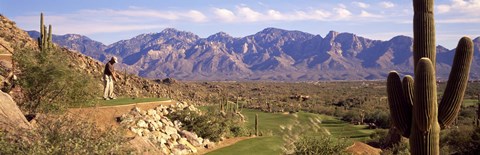 Framed Golf Course Tucson AZ Print